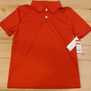 new boys uniform Red Polo Shirt